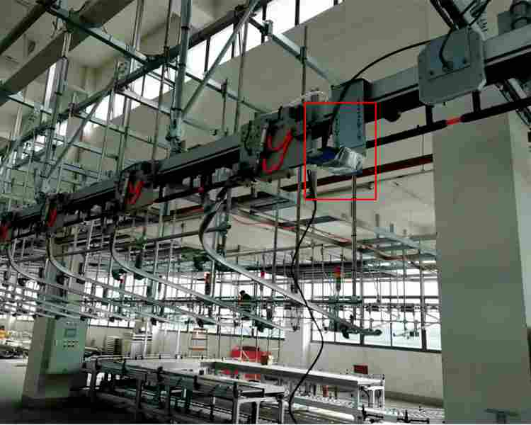 J hanging conveyor Y-L8820 in the use of supermarket suspension line